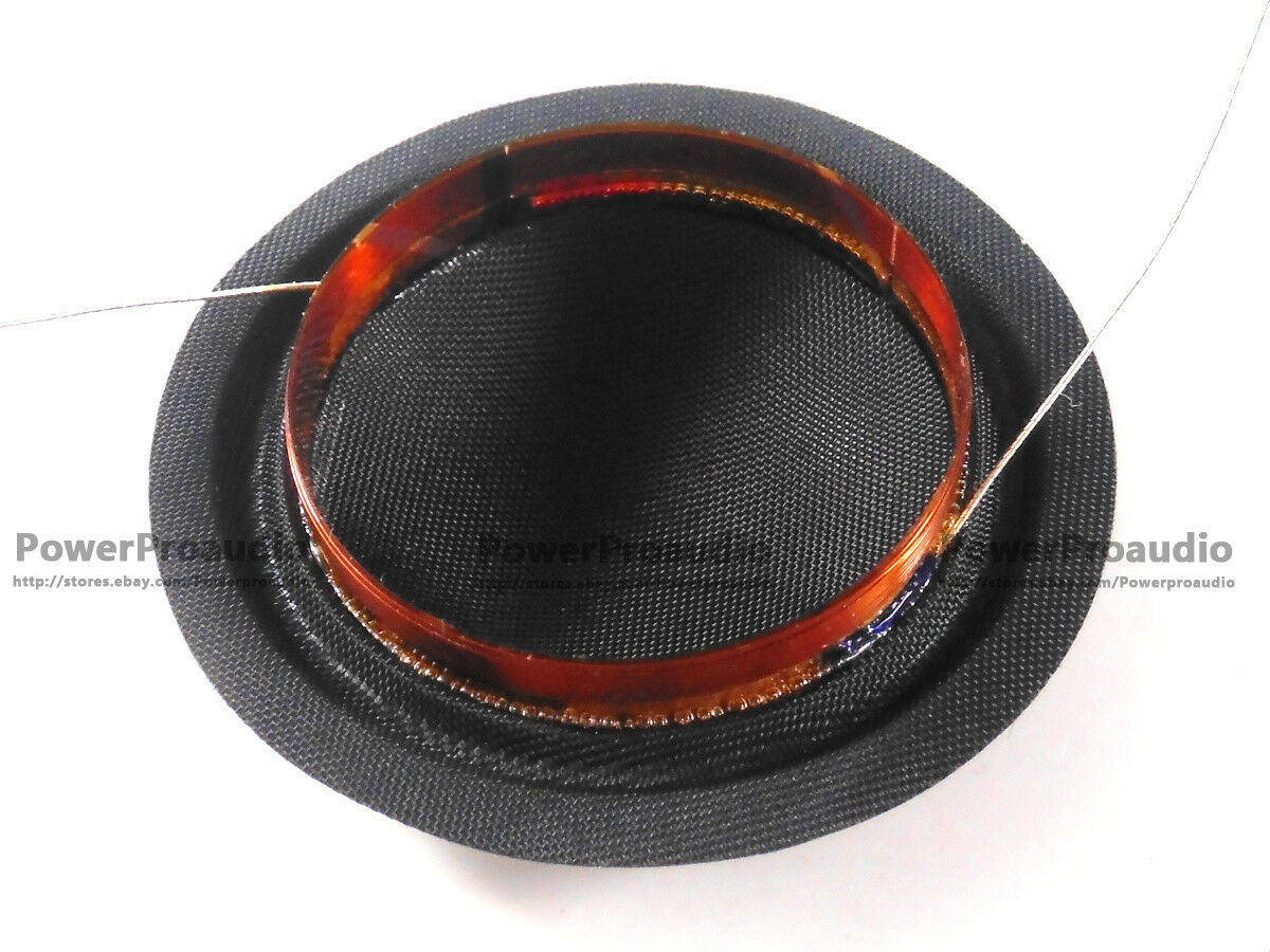 10 pcs Aftermarket 25 core 25.5mm Tweeter Diaphragm Voice coil,1 inch Black Silk