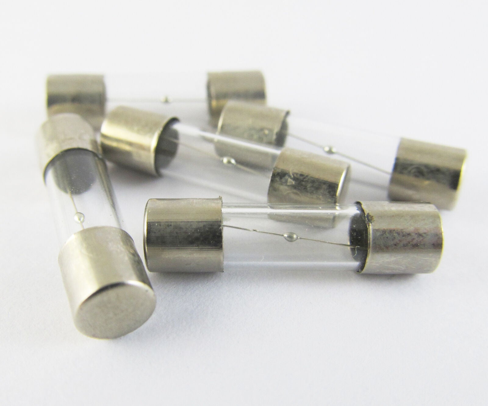 100pcs Glass Fuse 5x20mm T1.5A 1.5A 250V Slow Blow