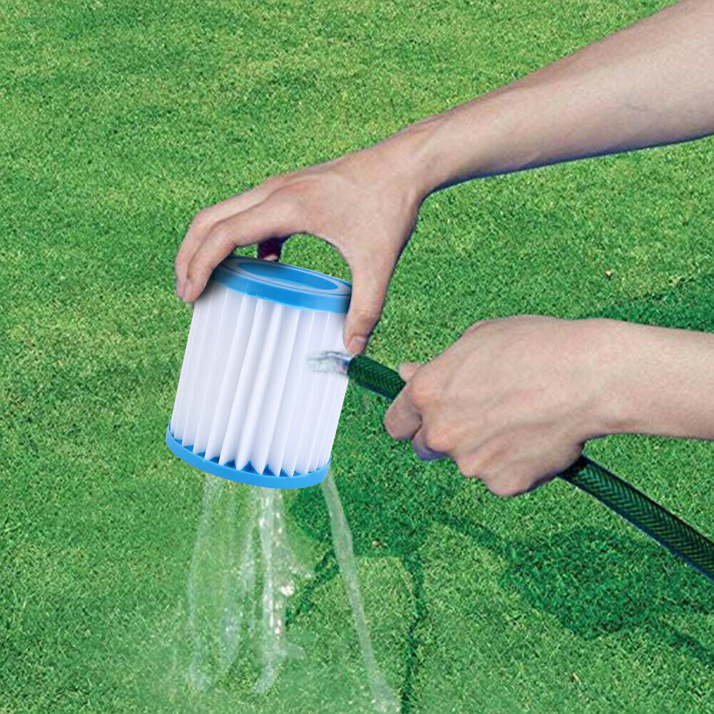 Inflatable Swimming Pool Filter Element Outdoor Hot Tub Replacement Filter @