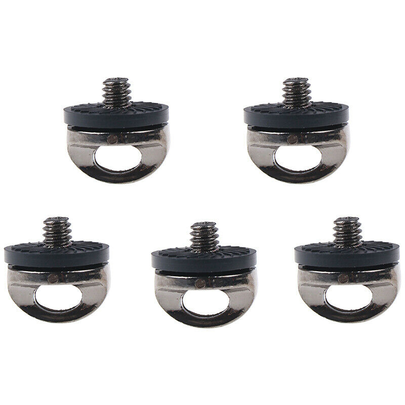 5Pcs 1/4" Screw Set For DSLR SLR Camera Tripod Quick Release Plate MA Rf