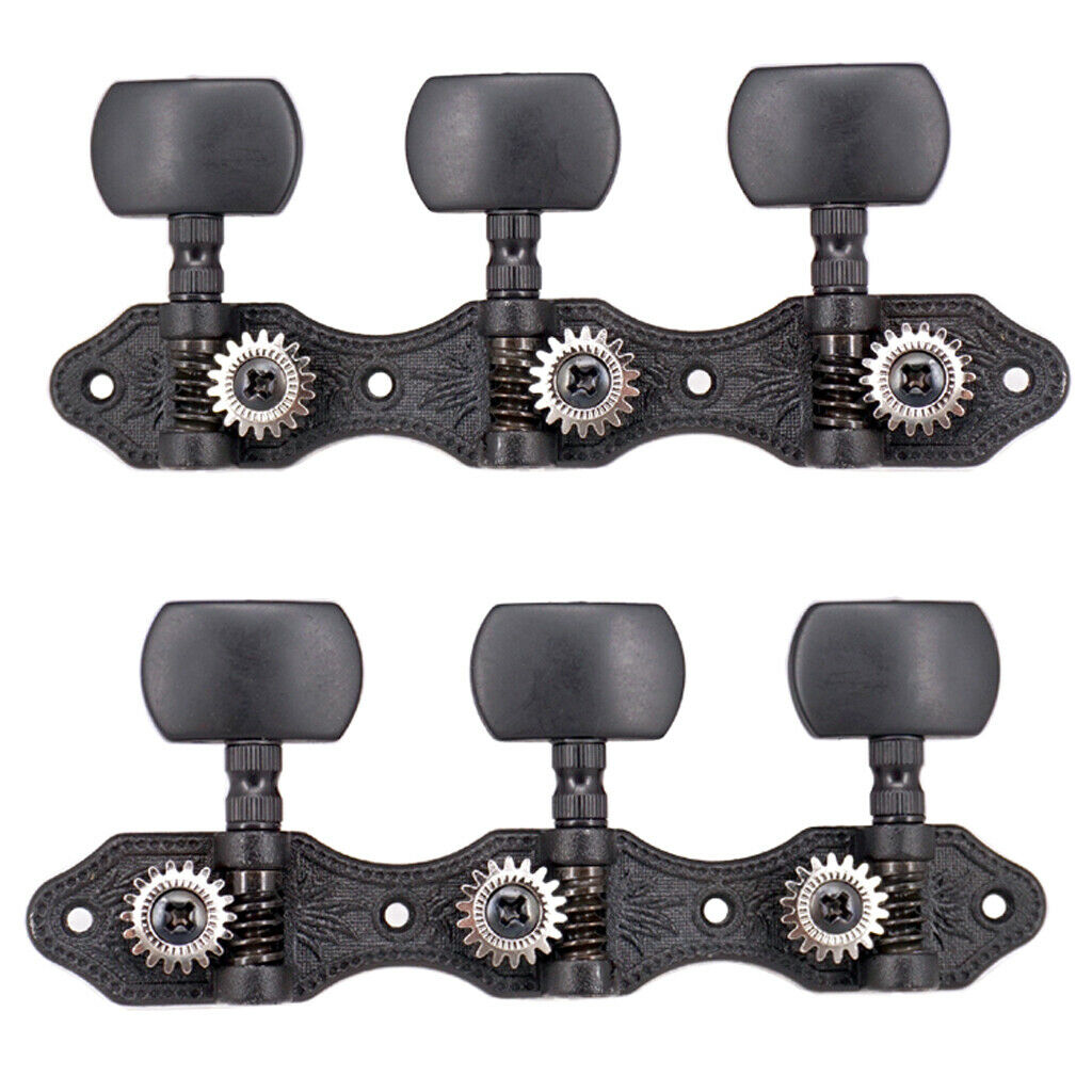 2 Pieces Open Gear Guitar Tuning Pegs, Tuning Pegs