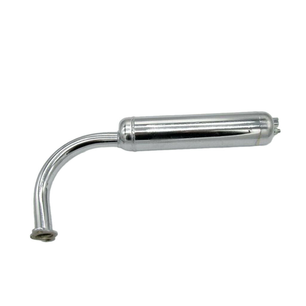 Exhaust Muffler Pipe 2 Stroke 48cc 66cc 70cc 80cc Motorized Push Bike
