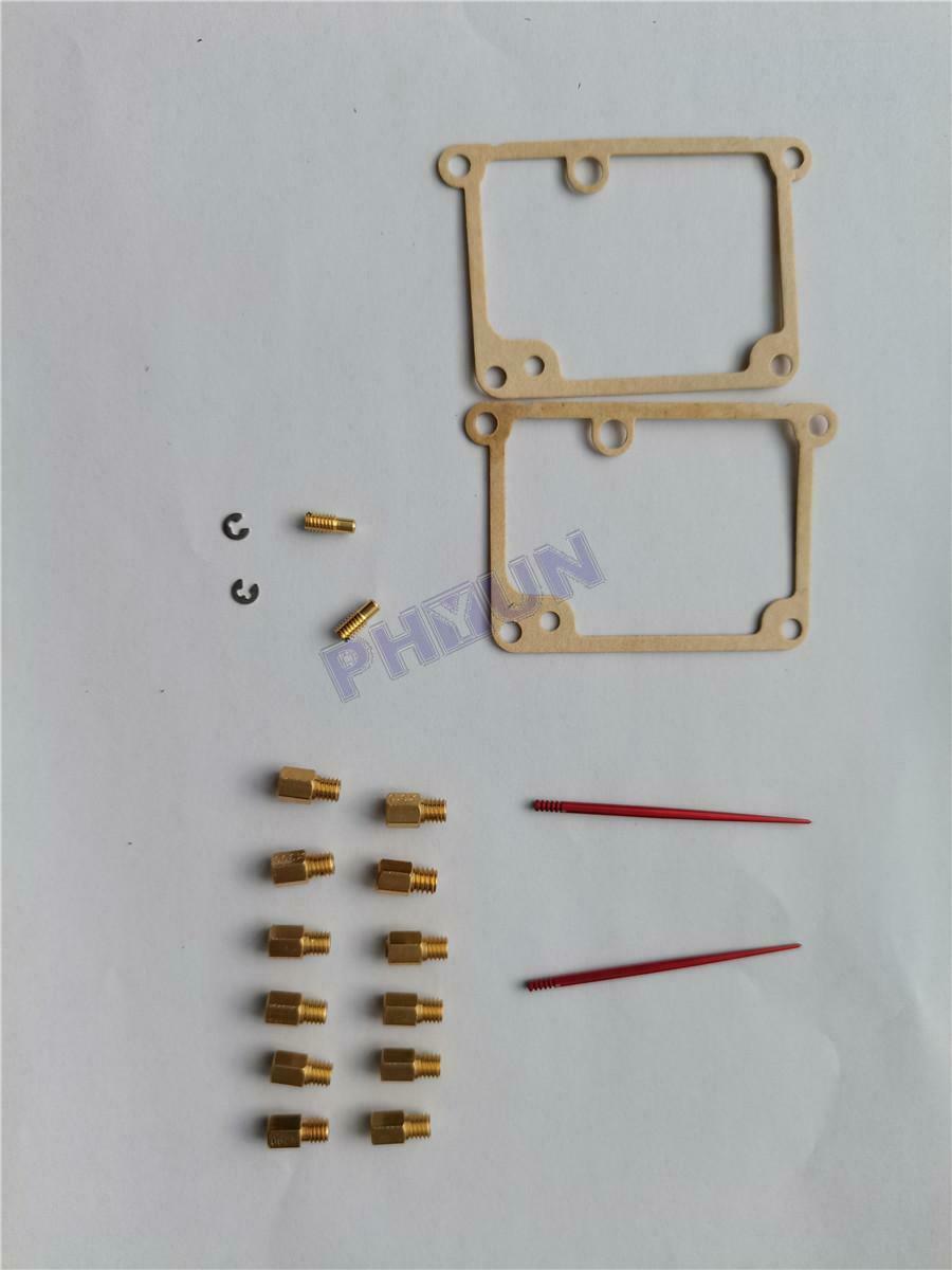 2x For Yamaha Banshee Carburetor Main Jets w/ Needle Gaskets Repair kit