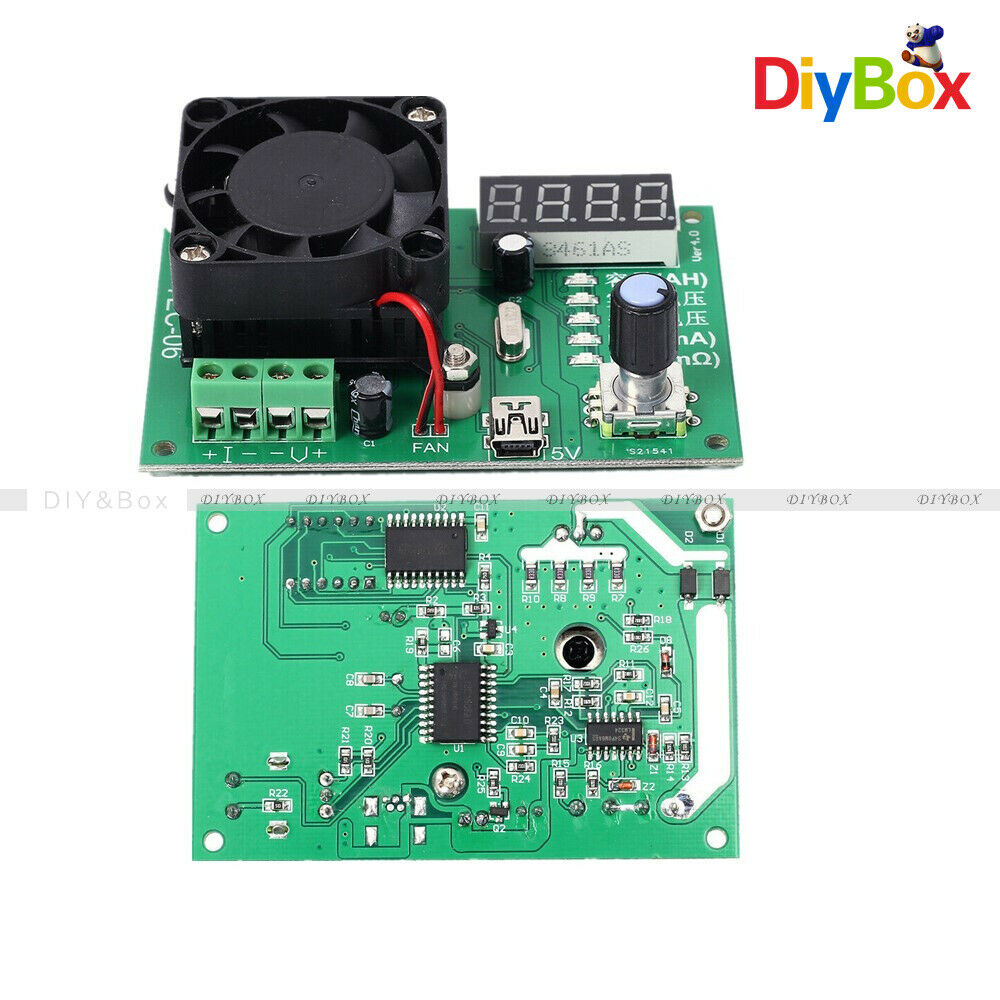 TEC-06 Mobile LED Battery Capacity Tester Detector 16W Electronic Load Max500AH