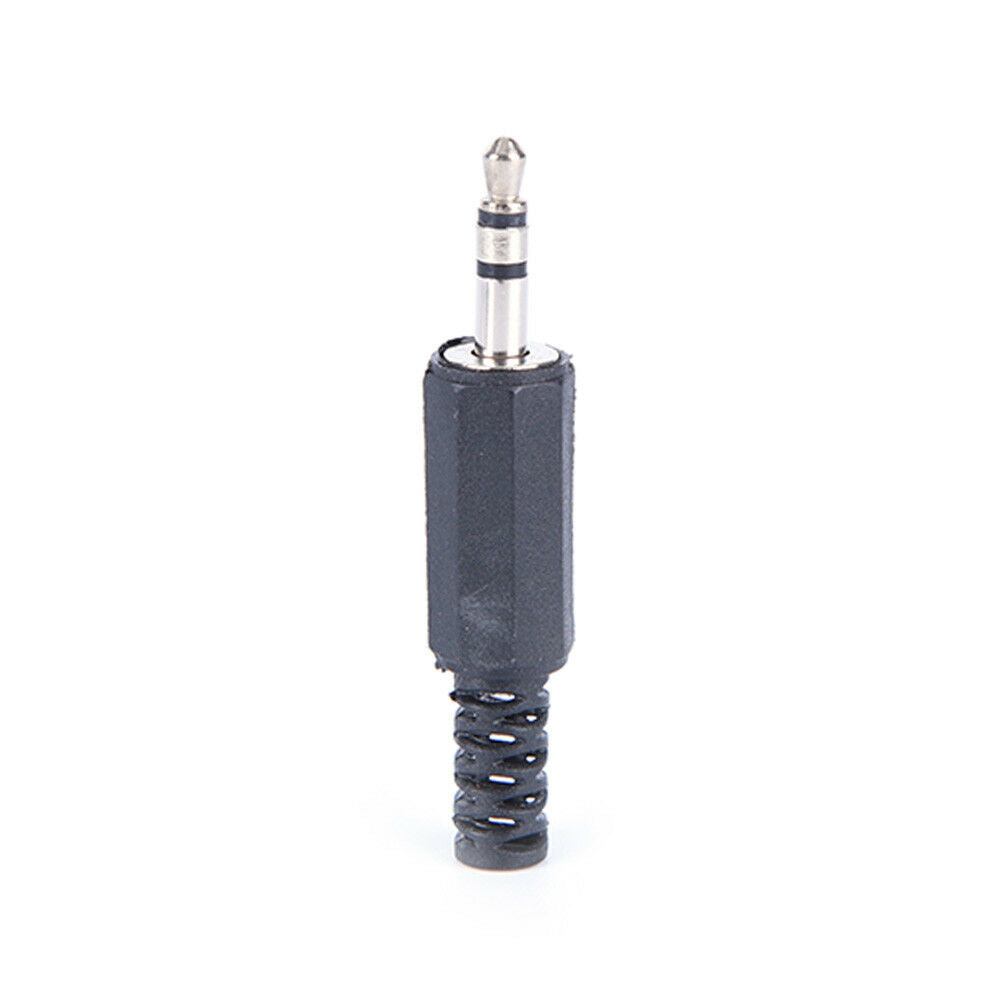 10x/lot 3.5mm audio male plug jack adapter stereo connector headphone H.l8