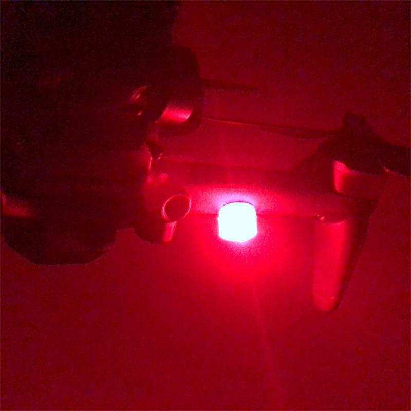 Flash LED Lights Night Flight Searchlight Flashlight for D-JI FPV Combo Drone