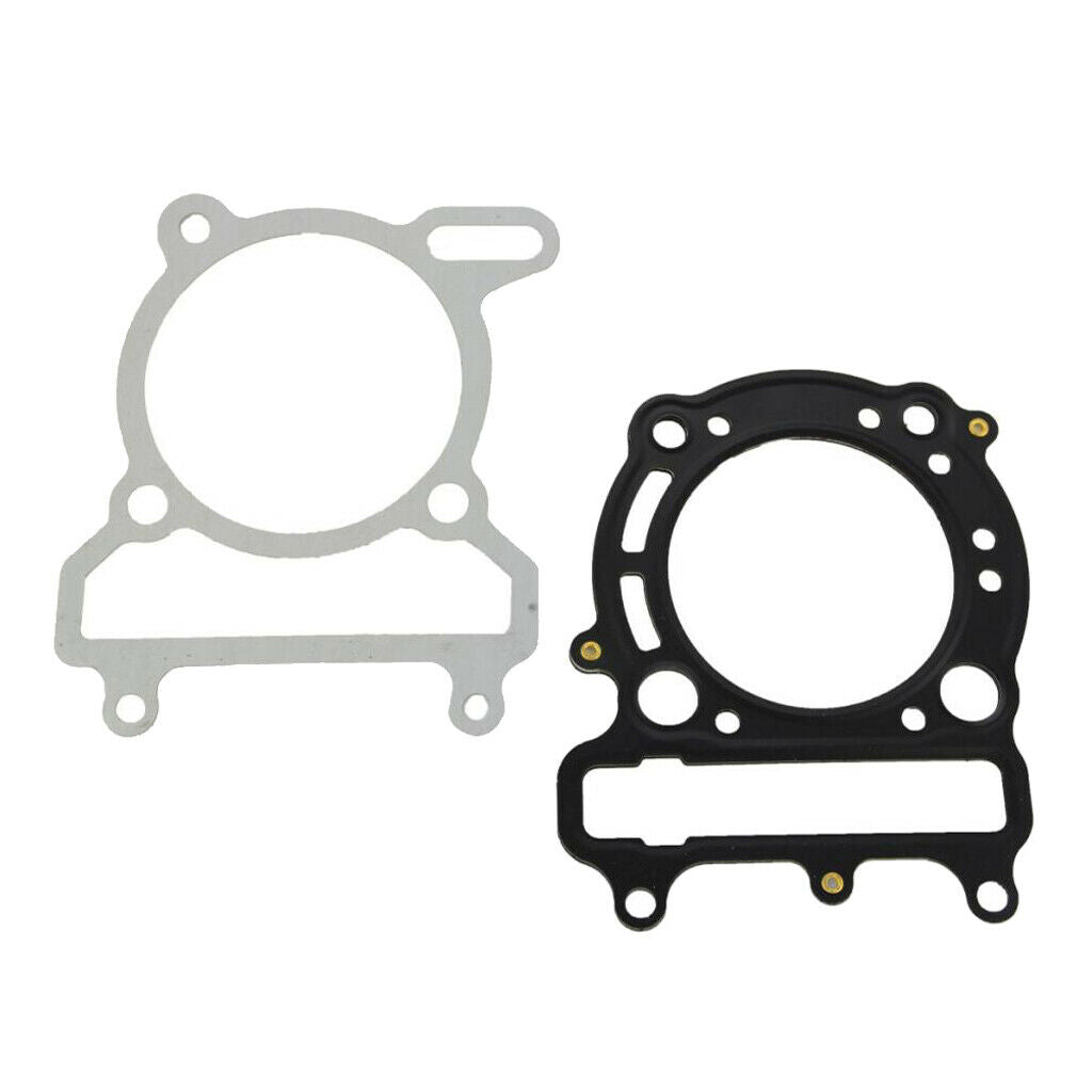 Pair Engine Cylinder Head Bottom Gasket Parts Set For Yamaha YP250 YP300