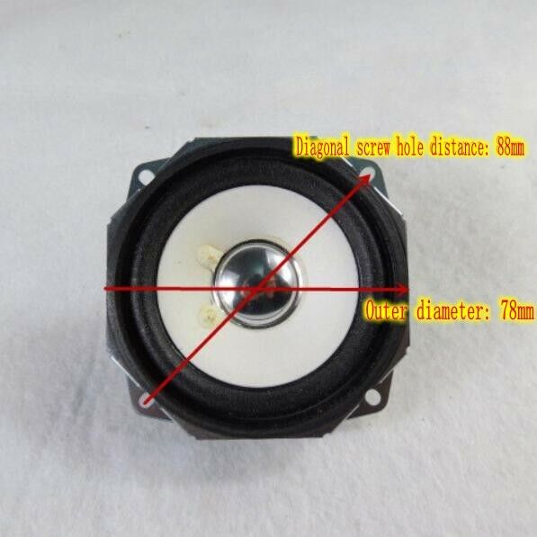 2pcs 3"inch 3Ω 2.5W full range speaker Loudspeaker 3ohm Audio Parts For SONY