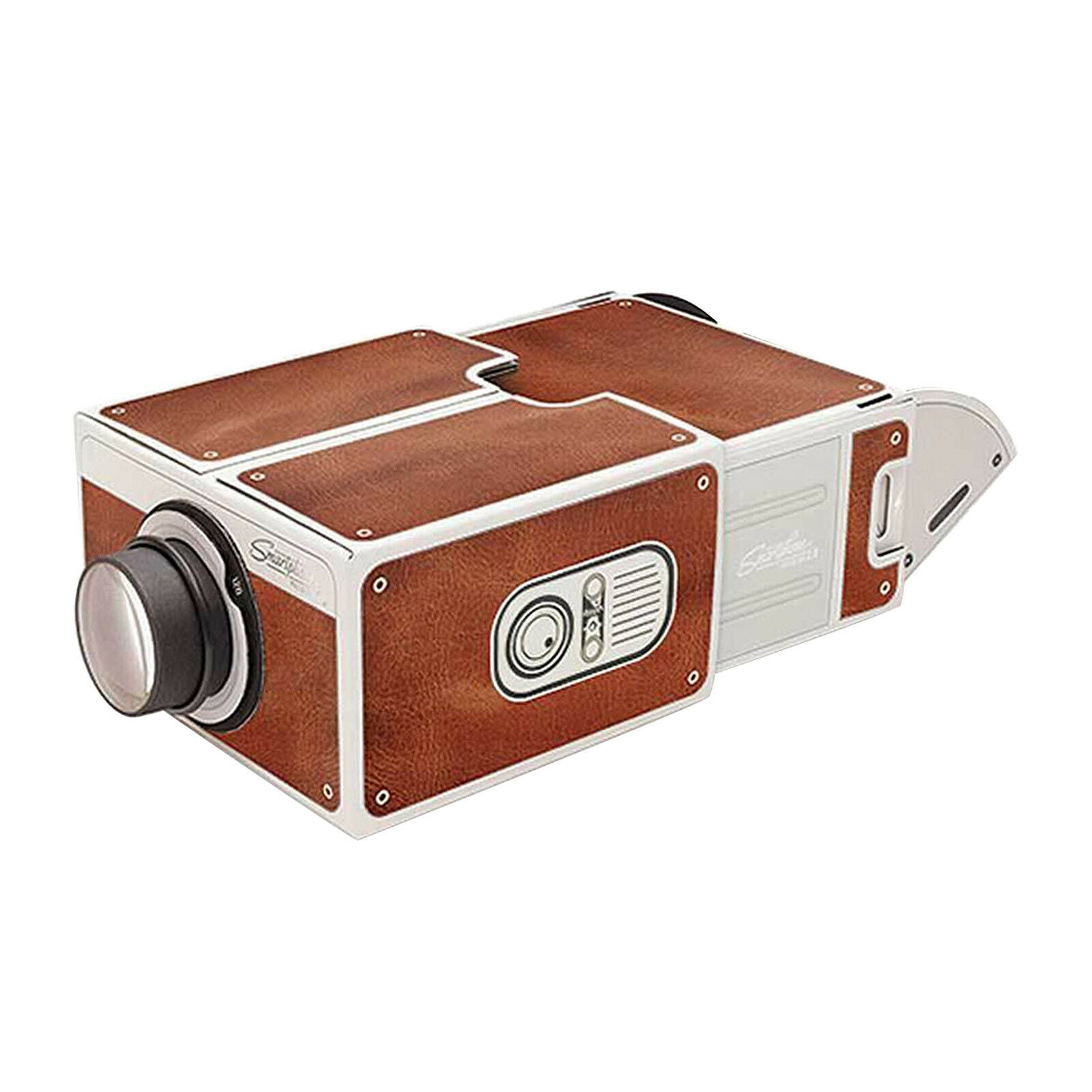 Cardboard Smart Phone Projector TV Screen Amplifier Portable Theater Cinema