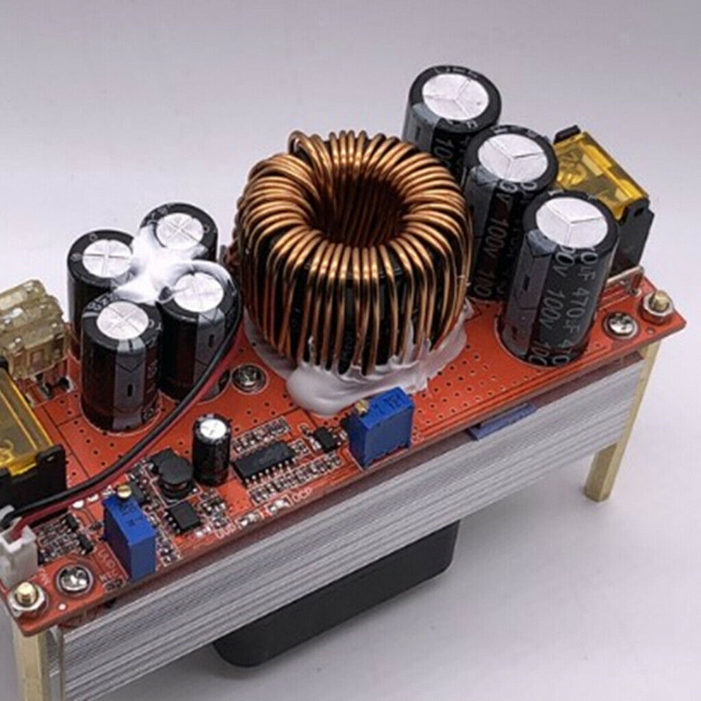 1500W  DC-DC  Step-up Constant Voltage Adjustable Power Supply Module 12-60V 30A