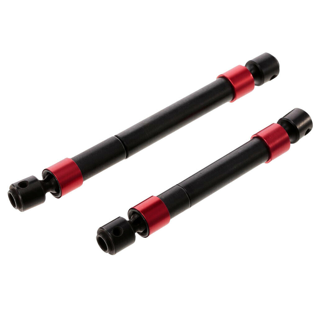 1/10 Front Rear Universal Drive Shaft 2x for   -4 RC Rock Crawlers