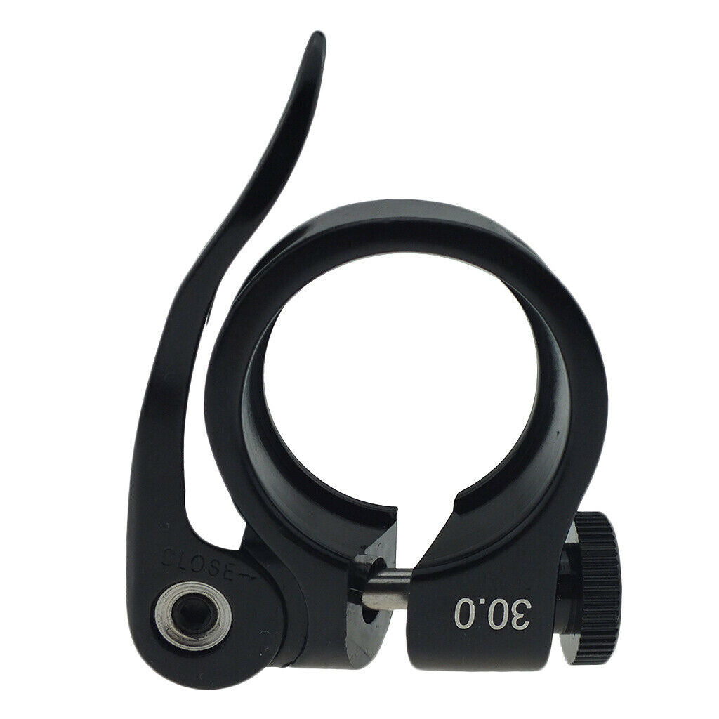 2Pcs Bike Seat Post Clamp 30mm Aluminum Alloy Seat Tube Clip Bicycle Quick
