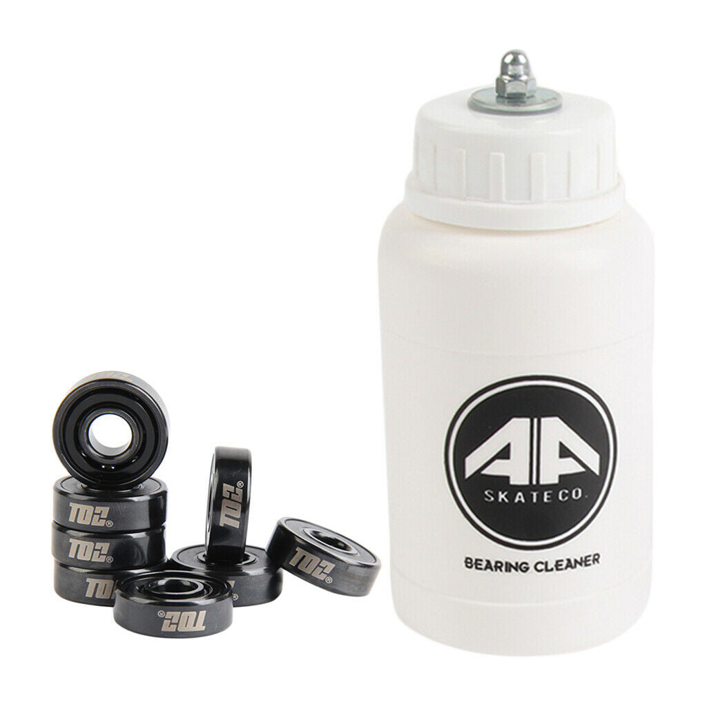 1 Set Precision Skate Bearings Cleaner Kit for Longboard Chromium Steel