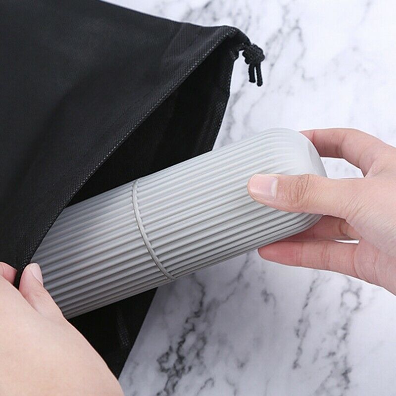 Portable Toothbrush Kits Case Toothpaste Cup Holder Protect Storage Box TravelU6
