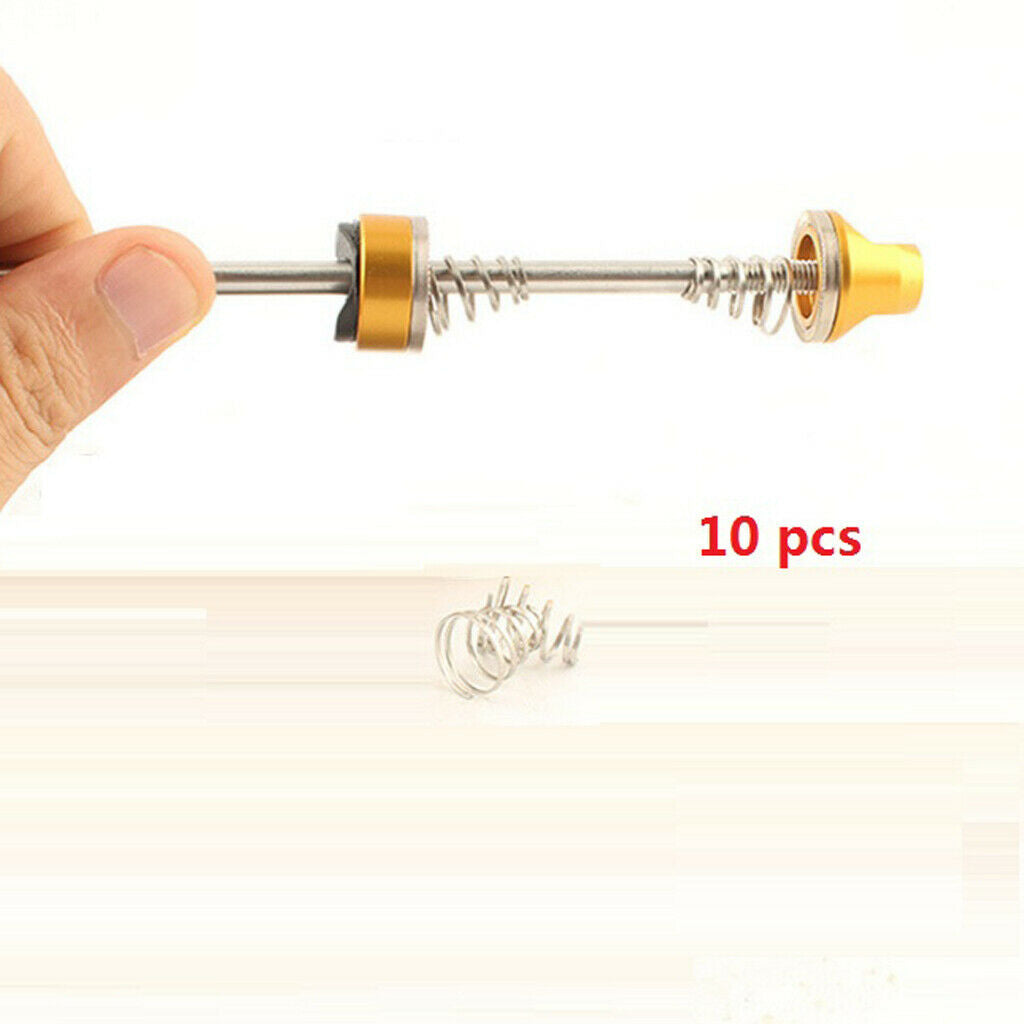 10Pcs Professional Replacement Springs for Bike Quick Release Skewer - Durable