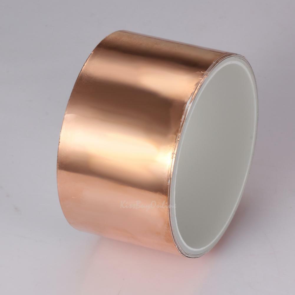 Single Sided 50mm*2m Conductive Adhesive Copper Foil EMI Shield Tape for Guitar