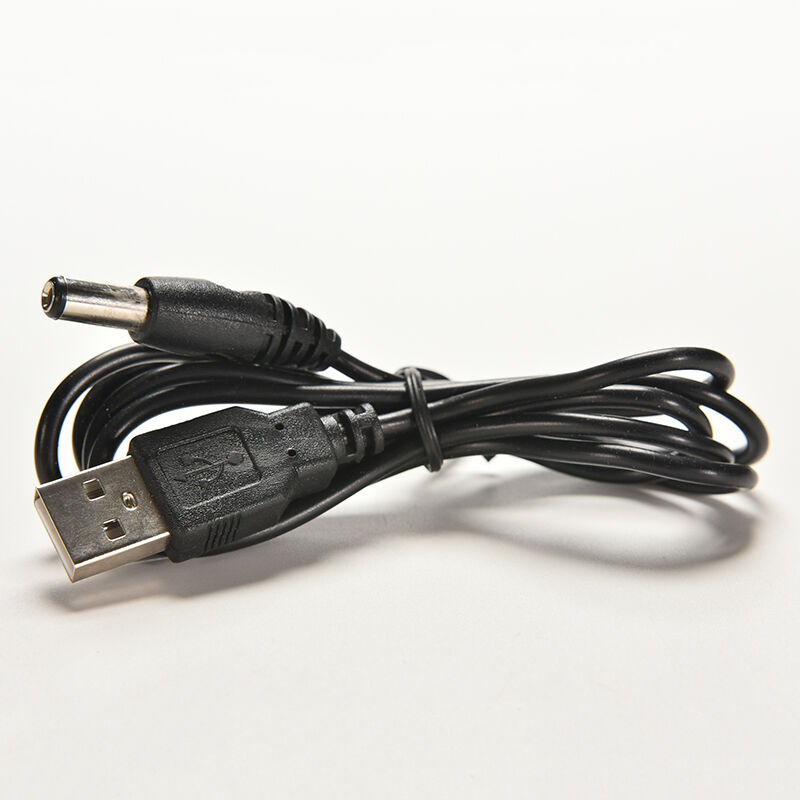 New 1.5M 5Ft USB Male Plug to 2.1mm 2.1x5.5mm DC Power Plug cable cor WF