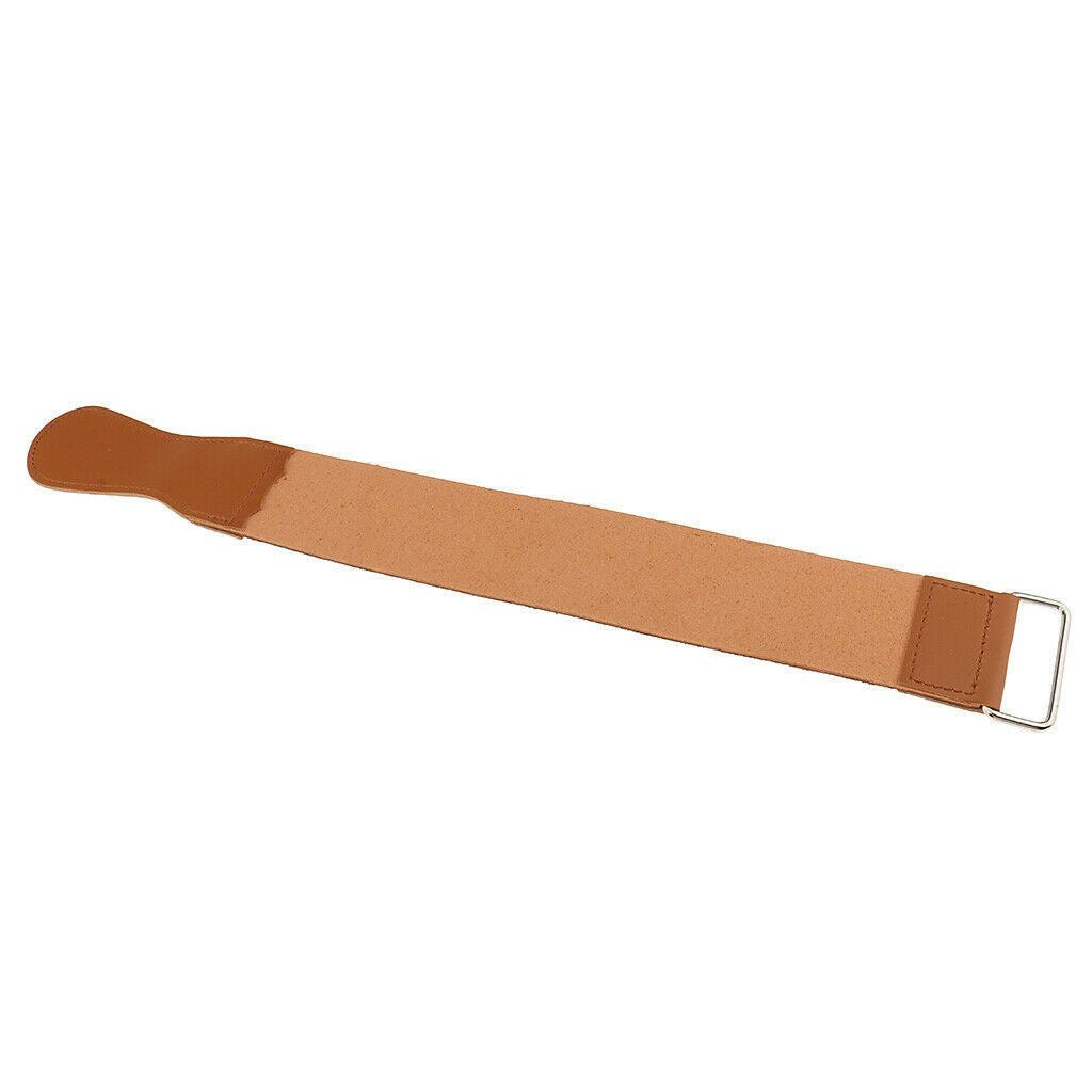 Professional Durable Men Barber Strop Straight Razor Sharpening Shaving Belt