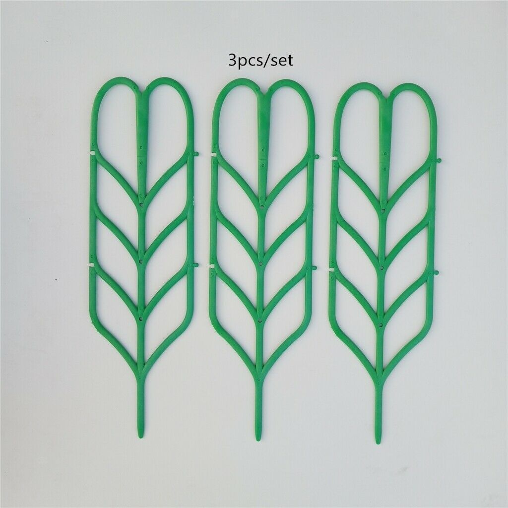 3pcs Small Plastic Houseplant Trellis for Climbing Plants Gardening Tools