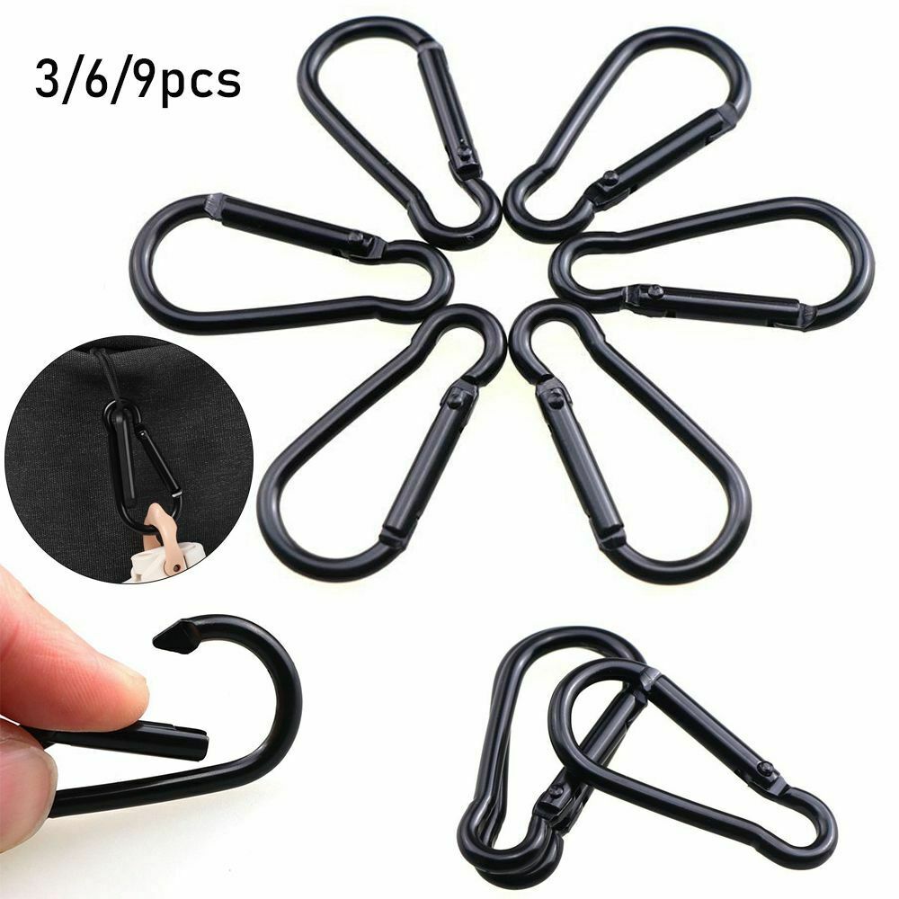 Hiking Packback Buckles Keychain Snap Clip Water Bottle Hooks D Carabiner