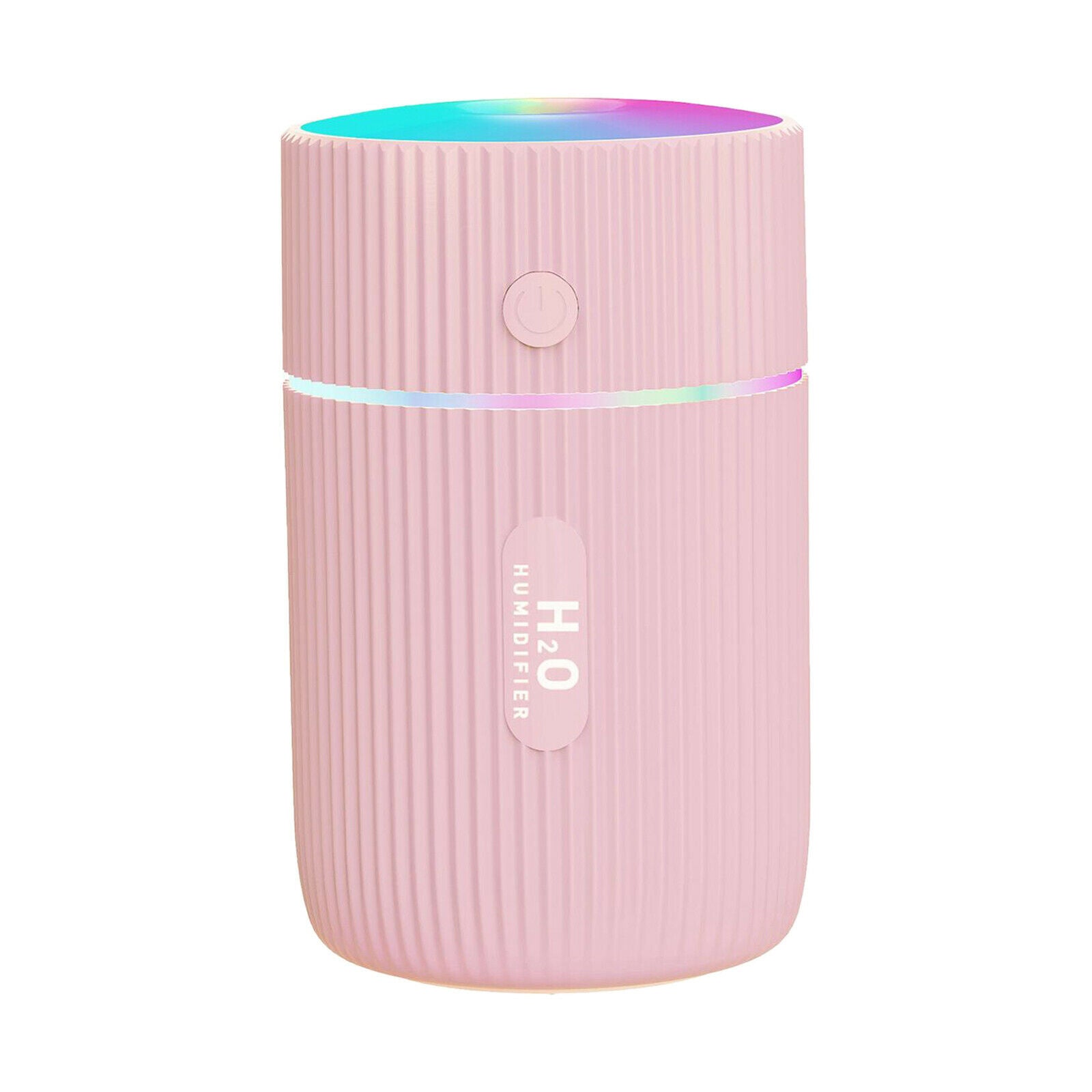 Desktop USB Air Humidifier Purifier with 7 LED Night Light for Home Car