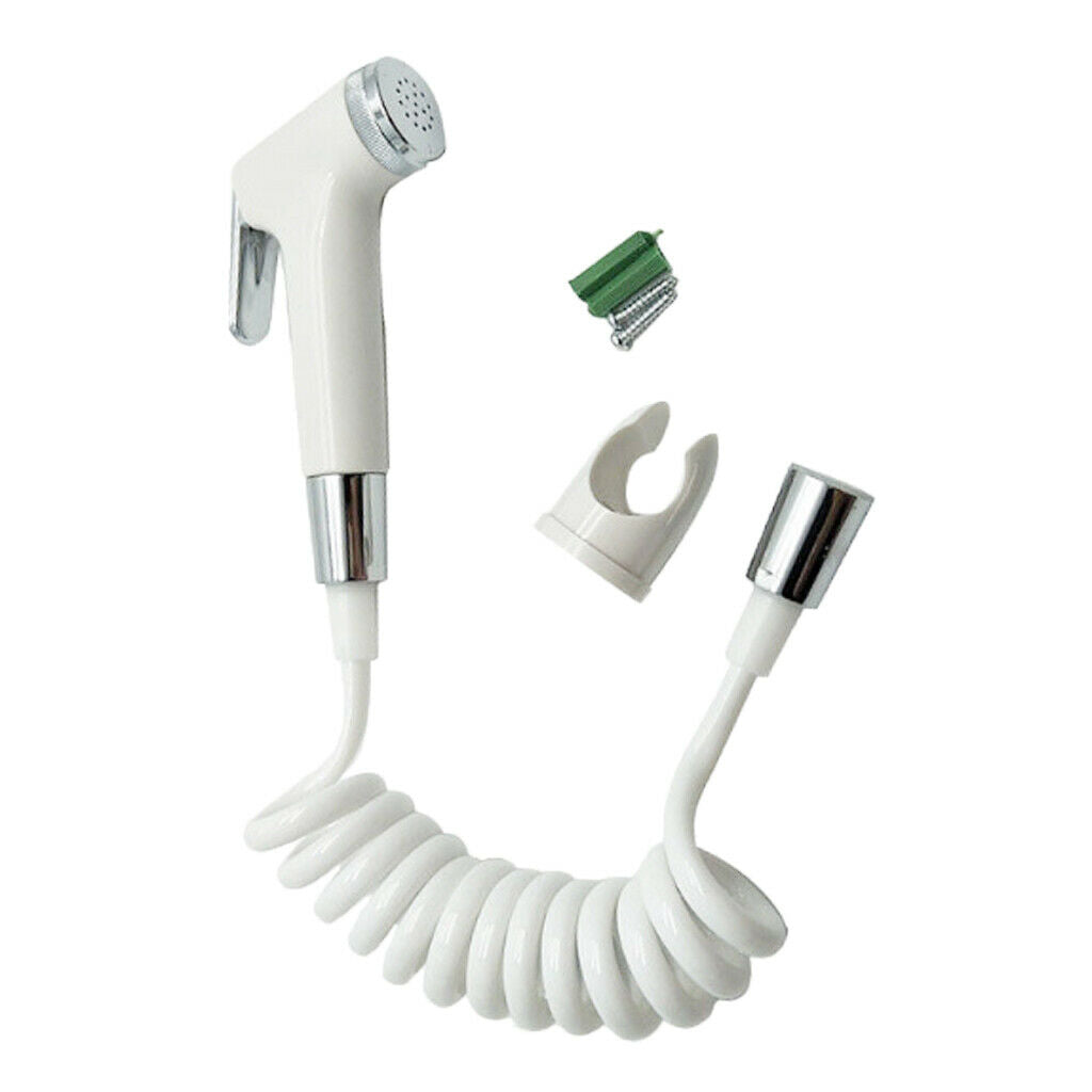 Chrome ABS Bidet Douche Shattaf Shower Toilet Spray Head Hygiene Set Muslim