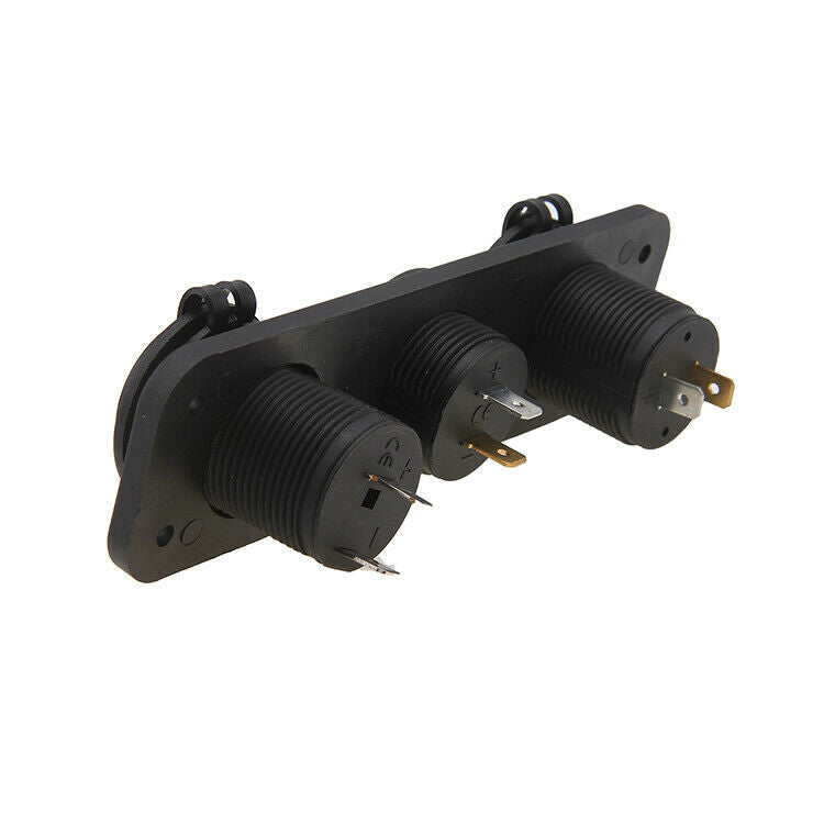 Universal Motorcycle Hone Power Supply Dual USB Charger Port Socket Waterproof