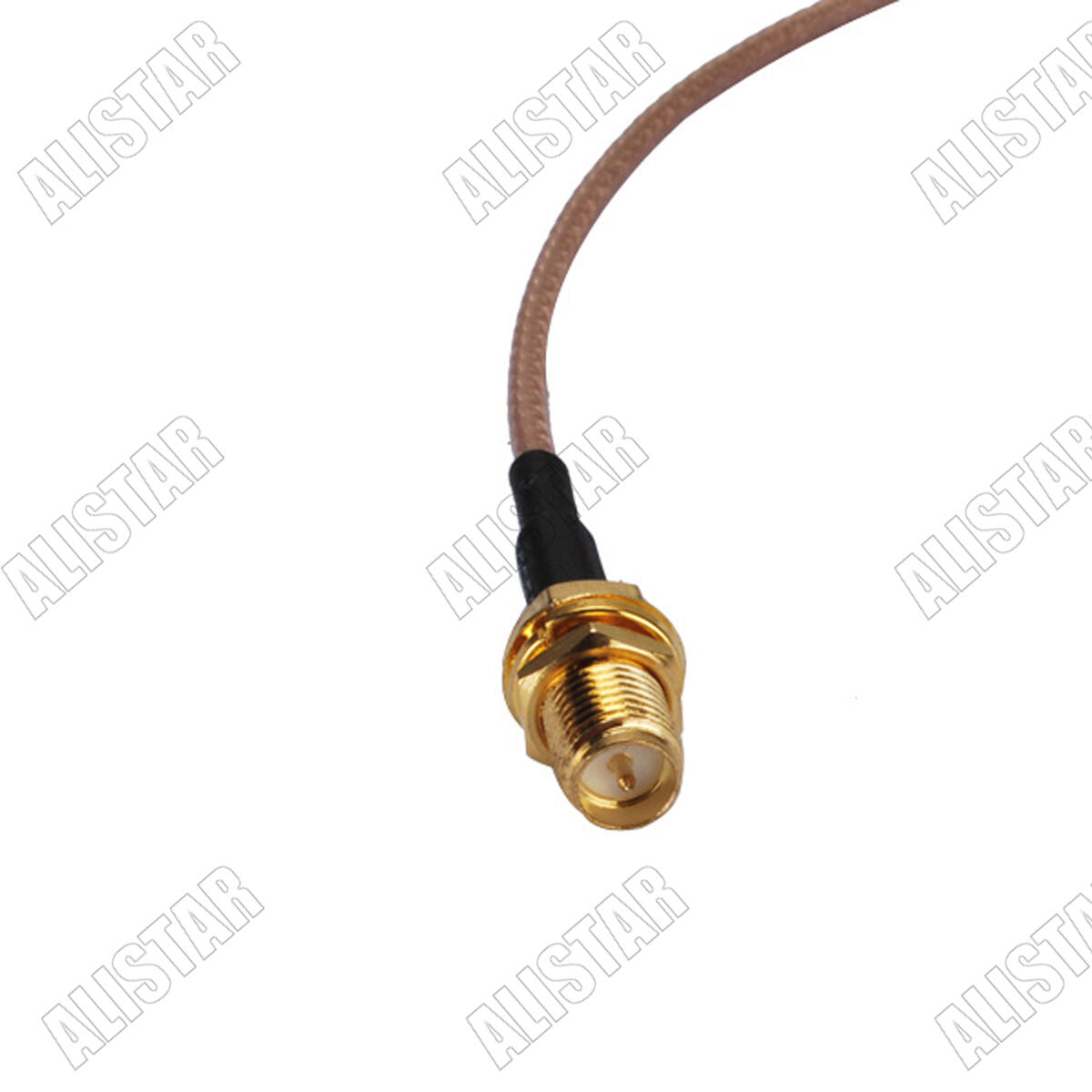50x Pigtail Cable RG316 RP-SMA female to RP-SMA Jack female male pin bulkhead