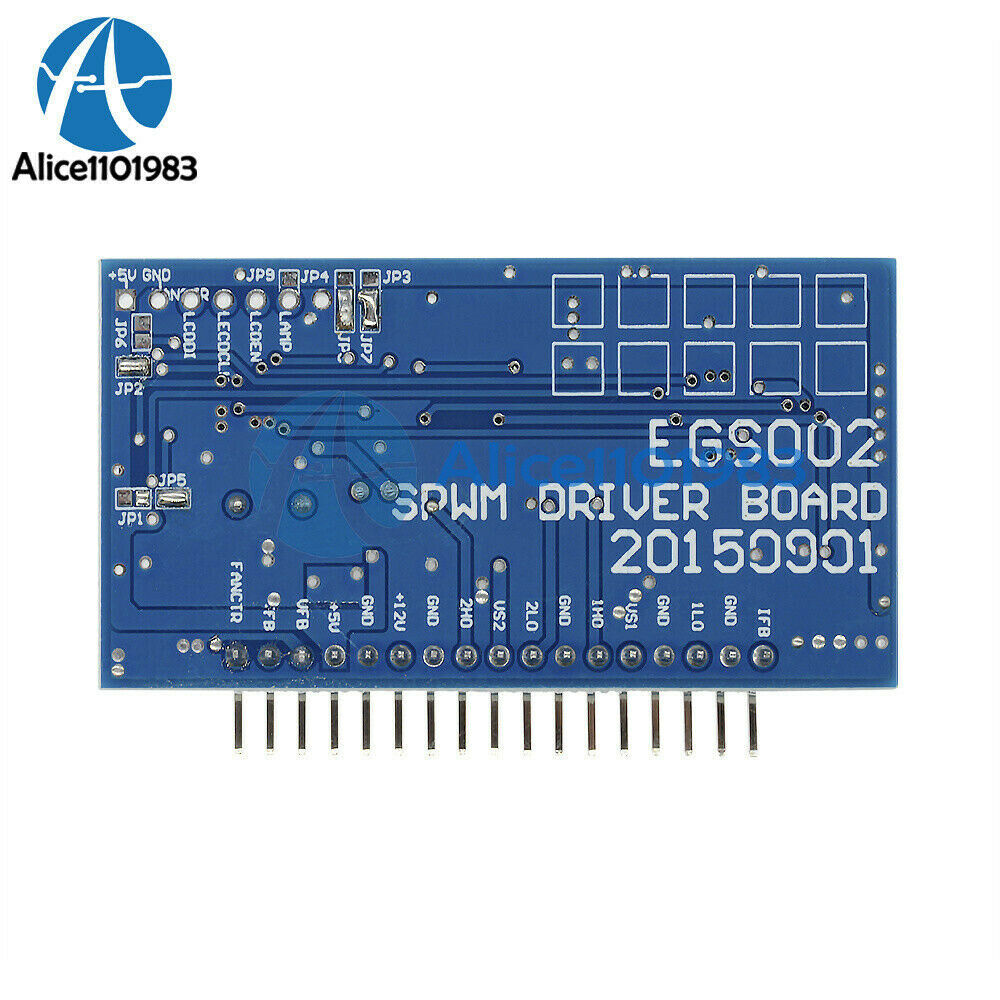 DC-AC Pure Sine Wave Inverter SPWM Board EGS002 EG8010 + IR2110 Driver Module
