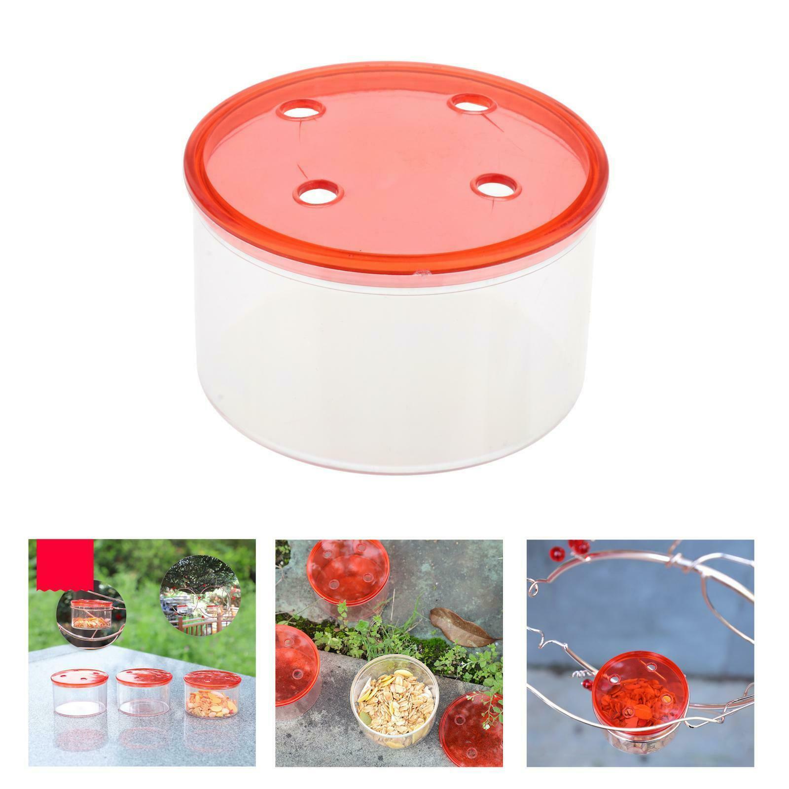 Plastic Hummingbird Feeder Box Bird Feeder for Garden Patio Decor Accessory