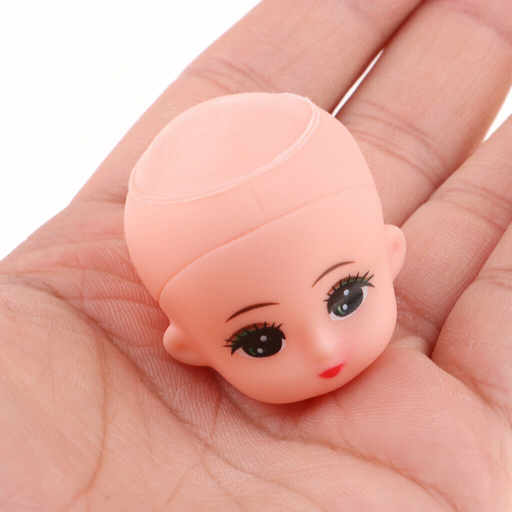 10 Pieces Lovely Big Eyes Baby Heads For Mini