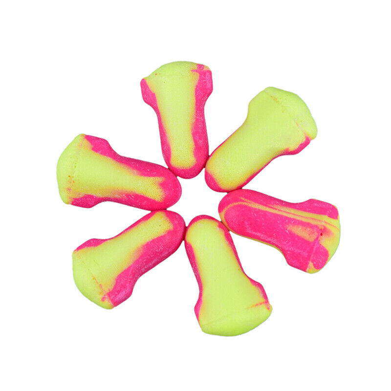 10Pairs Ear Plugs Foam Anti Noise Ear Plugs Ear Protectors Soundproof Earpl SJ