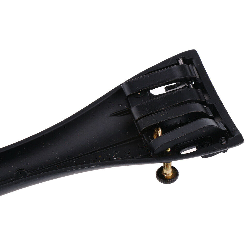 1/2 Violin Tailpiece Built-in Fine Tuners for Kids Beginner DIY Repair Kit