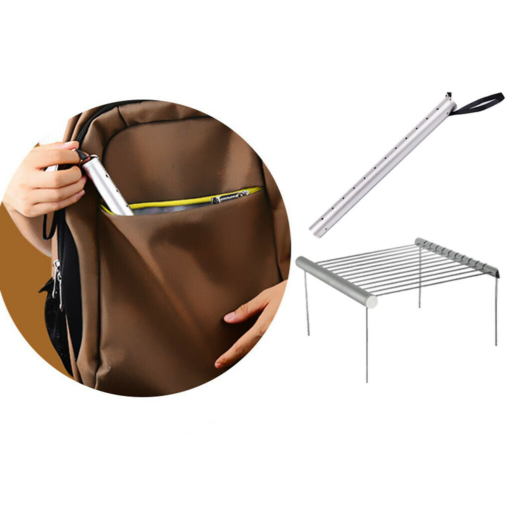 Charcoal Barbecue Stainless Steel Removable Cooking Grid