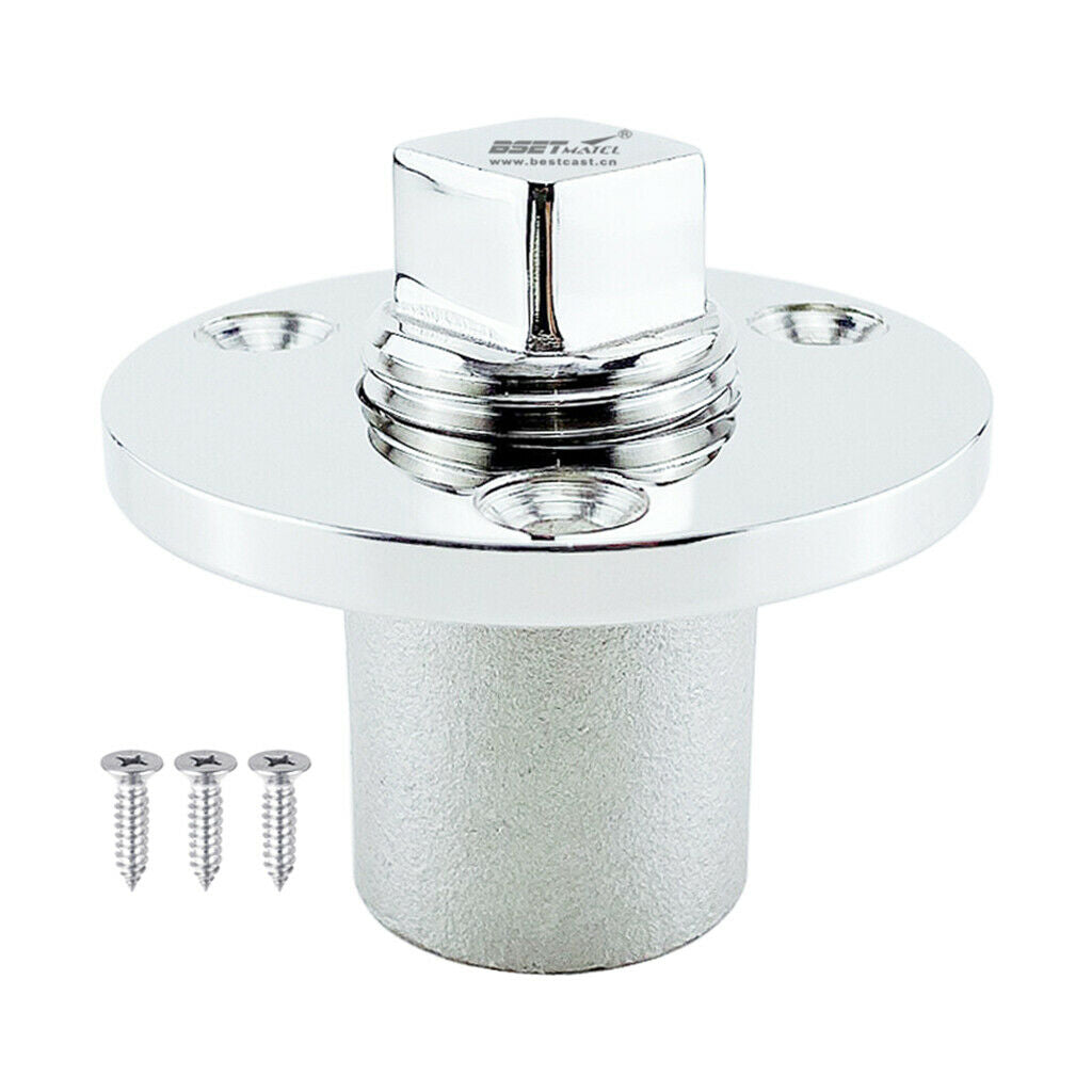 Marine Boat Garboard Drain Plug 316 Stainless Steel Hardware Accessory