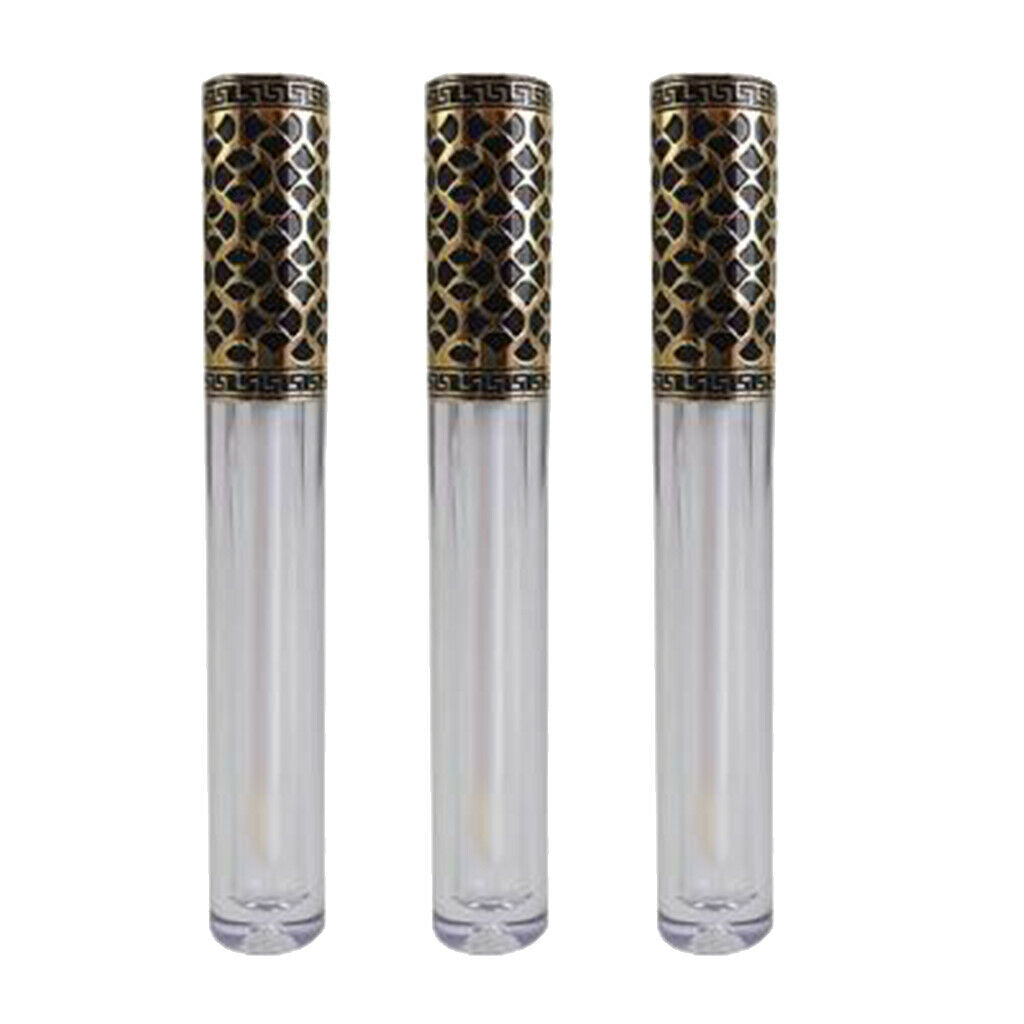 Lots 3 4ml Mini Eyelash Conditioner Tubes Container for Liquid Lipstick