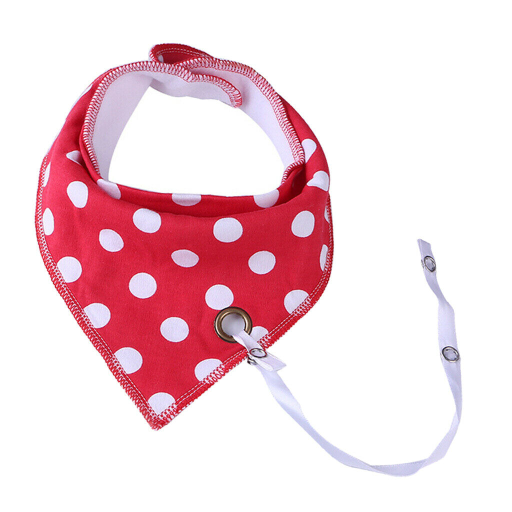 Baby Bandana Drool Bibs Toddler Cartoon Triangle Scarf Drool Feeding Bibs