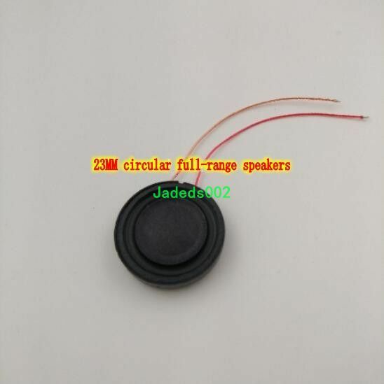 2pcs 23mm 8ohm 1.5W full-range Speaker loudspeaker Ultra-thin Home Audio Part