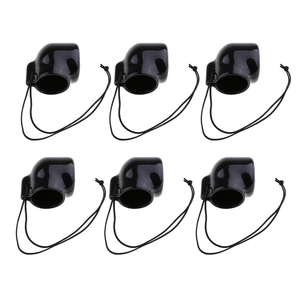 6x Scuba Diving Dive Tank Yoke Valve Threaded Dust Plug   Protection Cover