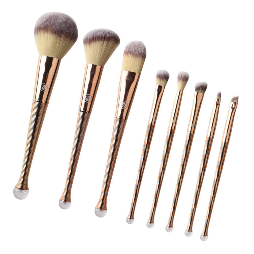 Portable Dense Synthetic Makeup Brushes Set Cosmetic Concealer Powder Brush