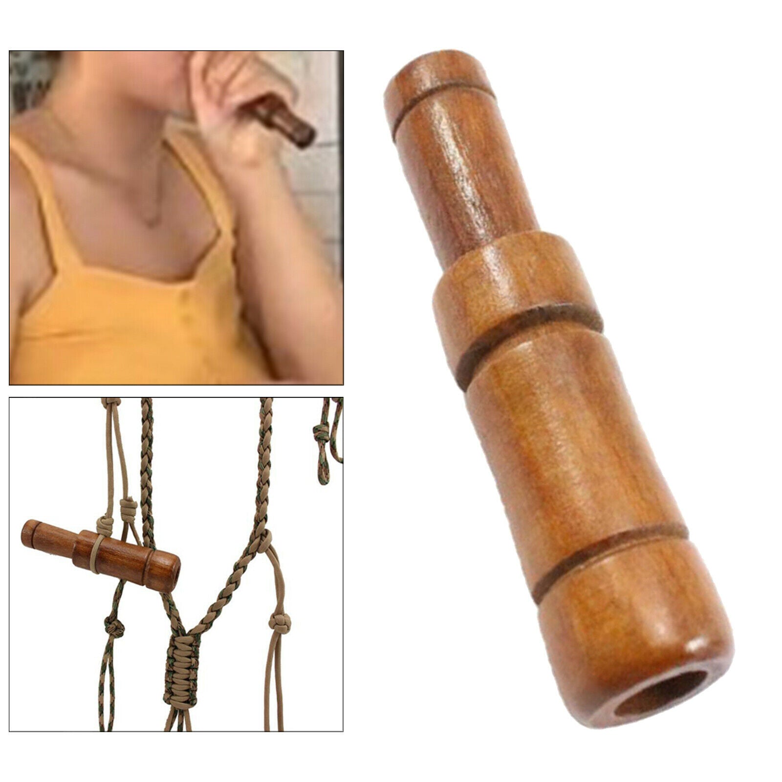 Outdoor Duck Call Whistle Decoy Hunter Lure for Mallard Camping Hunting Tool