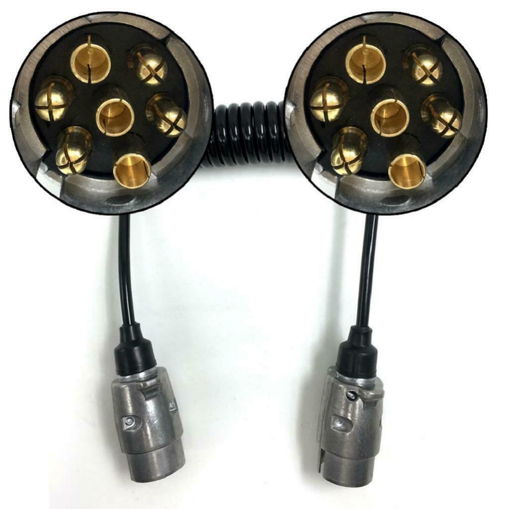 7-Pin Trailer Truck Semitrailer Plug Connector 12V 12N Type