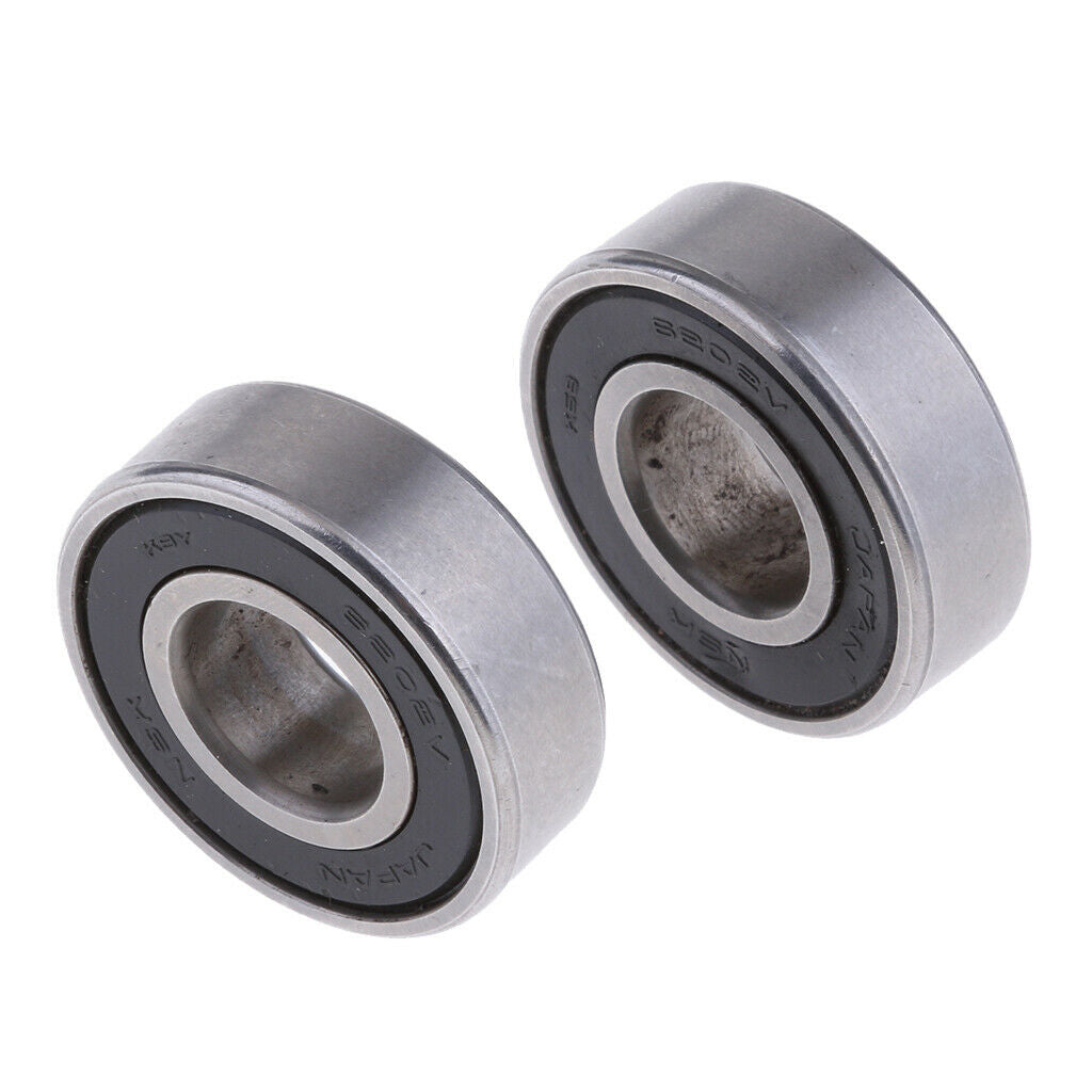 2 Pieces Universal Rear Wheel Bearing 15mm Inner Diameter