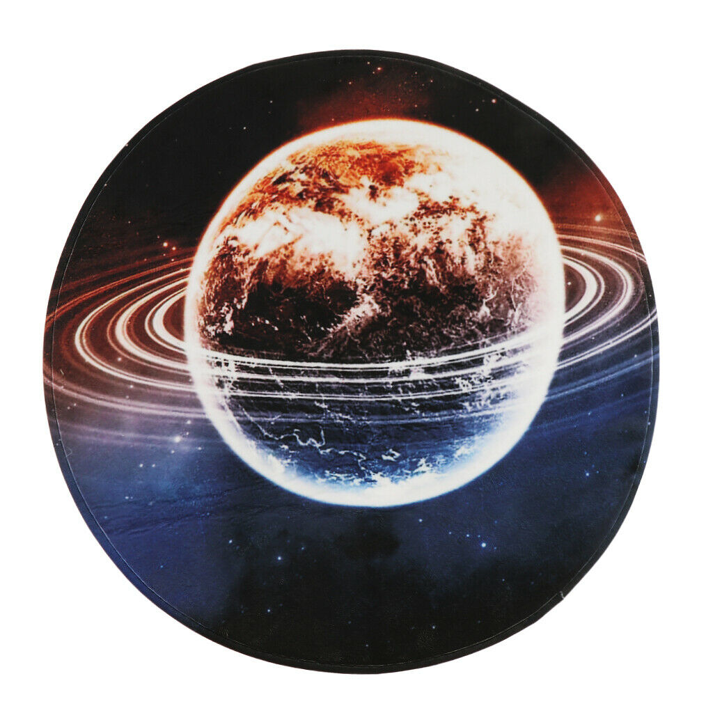 Colorful Round Carpet Rug Comfortable Nonslip for Living Room Bedroom and Kids