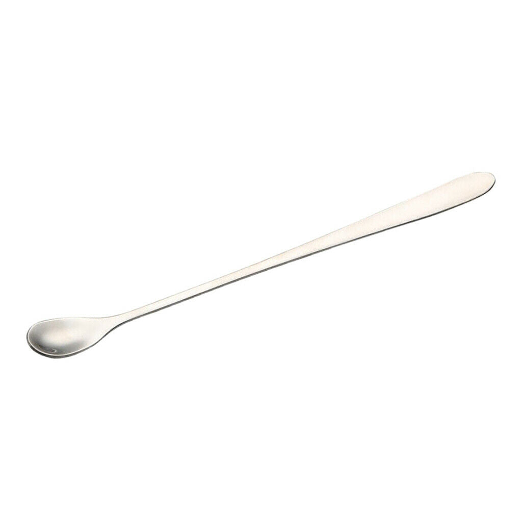 Stainless Steel Bar Cocktail Spoon Stirring Spoon Long Handle Coffee Spoon