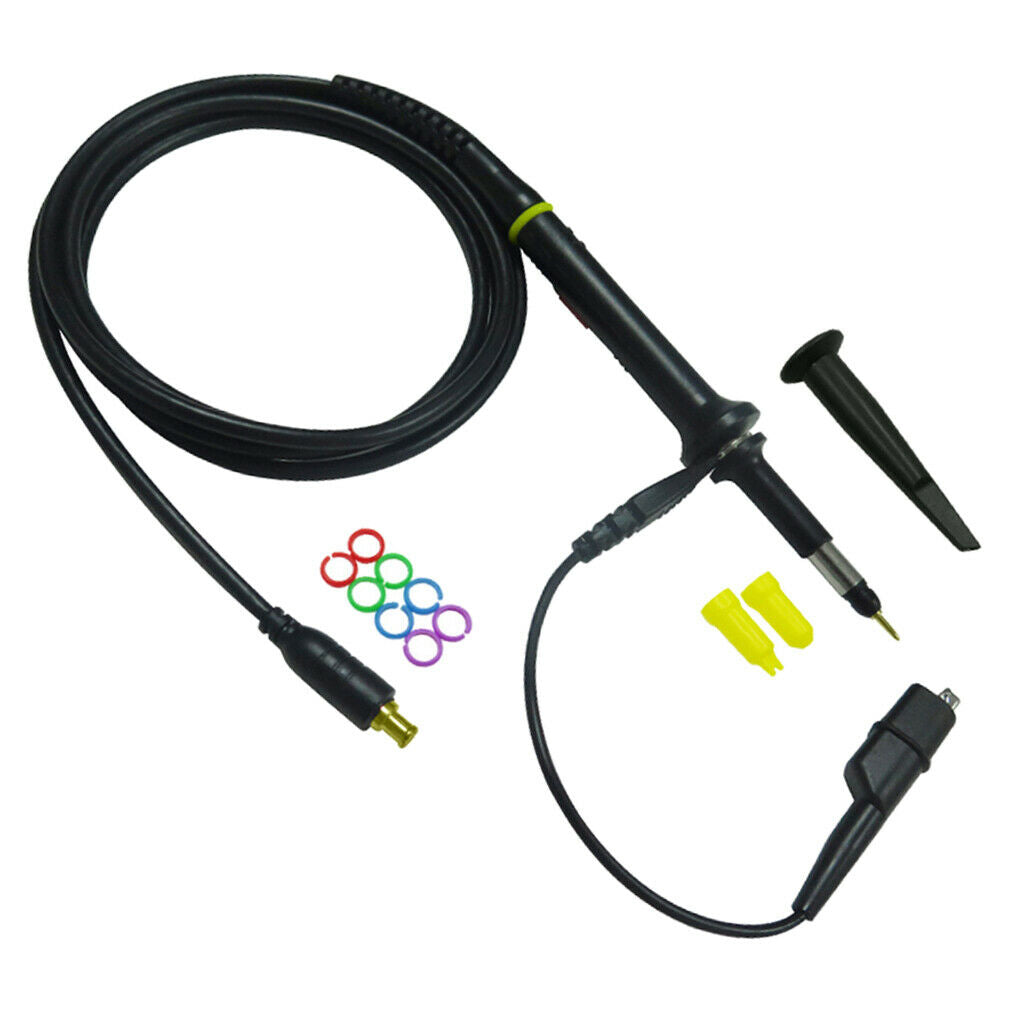 60MHz x1-amp-x10 Black Oscilloscope Clip Probes for MCX-Probe digital