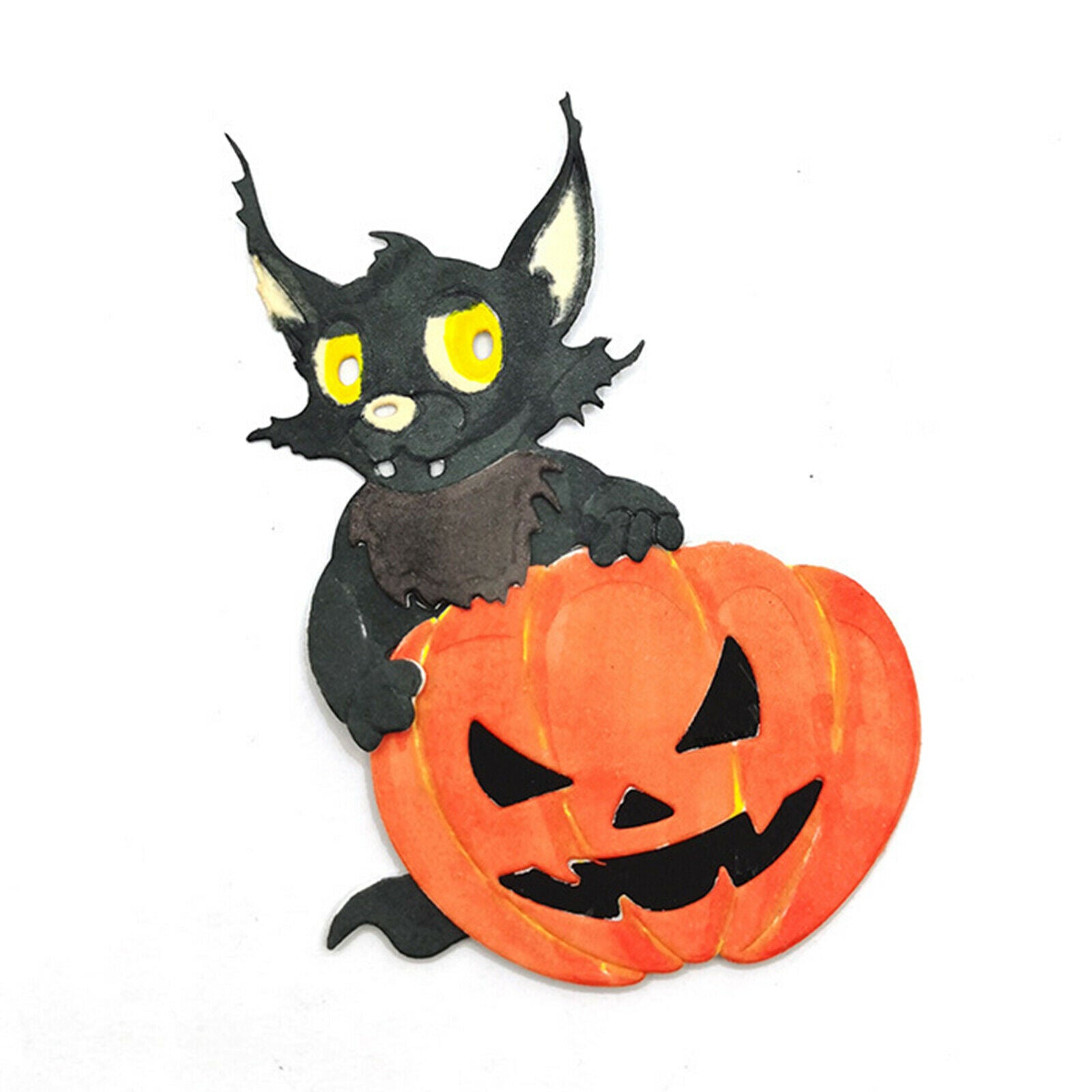 Halloween Pumpkin Thief Embossing Die Cut Mould Kit Scrapbook DIY Tool Decor