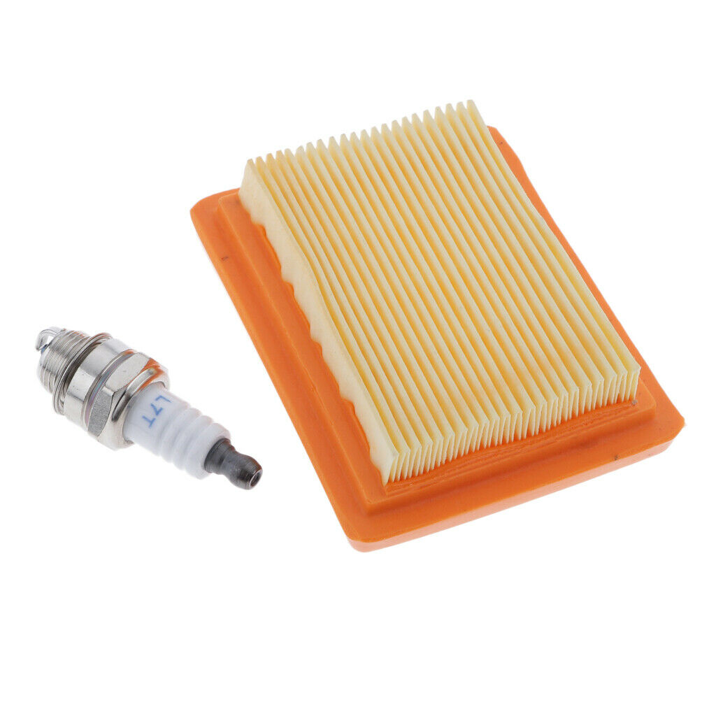 Air Filter Spark Plug Kit for Stihl FS120 FS200 FS250 BT120 FR350 HT250