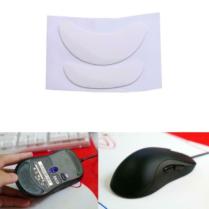 1Set for ZOWIE ZA13 Mouse Skates Mice Upgrade Kit Curved Edges Mouse Feet Pad