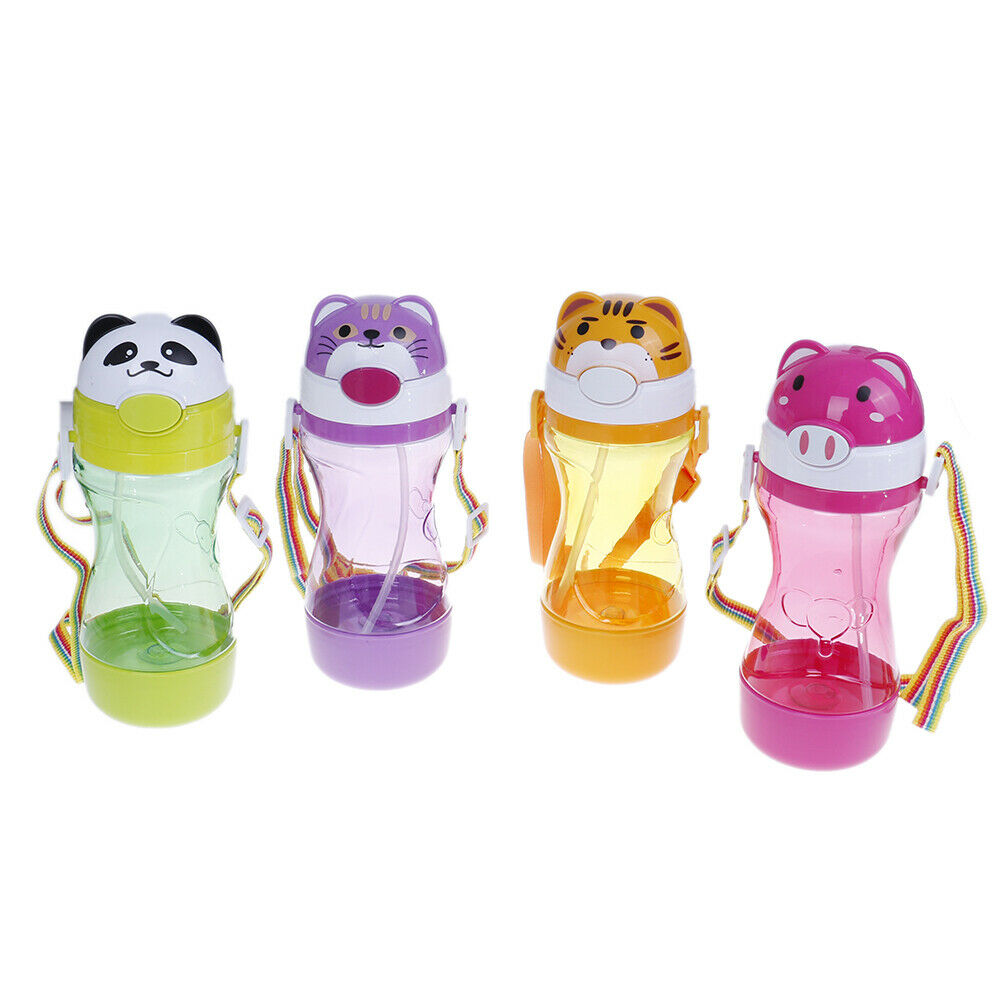 1Pc Cute baby kids straw cup drink water juice cup bottles children gift_sgP SJ